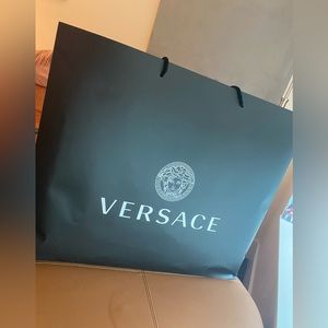 2 Original Versace Shopping Bags